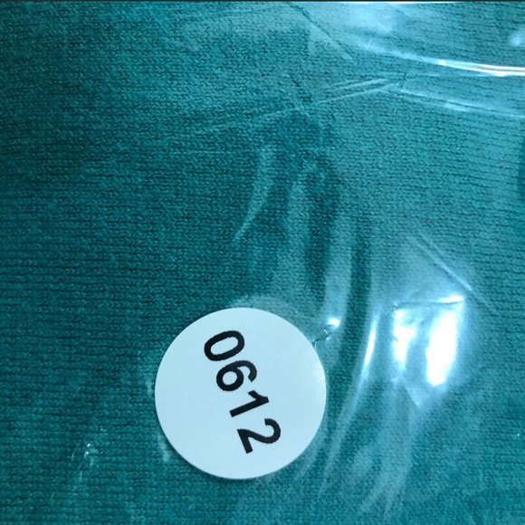 Teal dress open back high neck key hole back size small - Picture 5 of 5